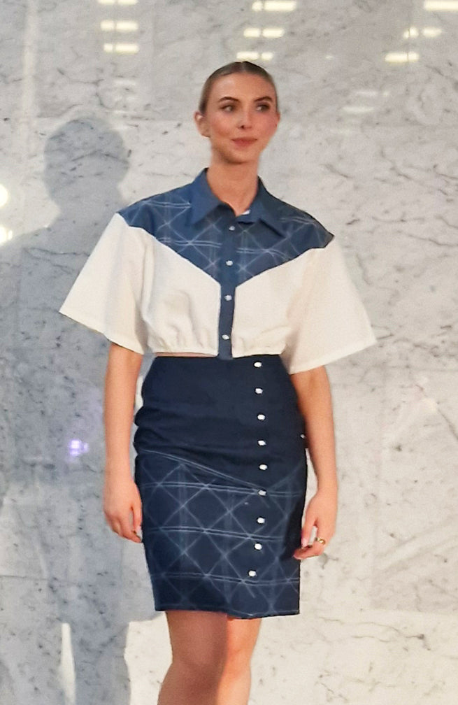 KenBob Embroidered Skirt
