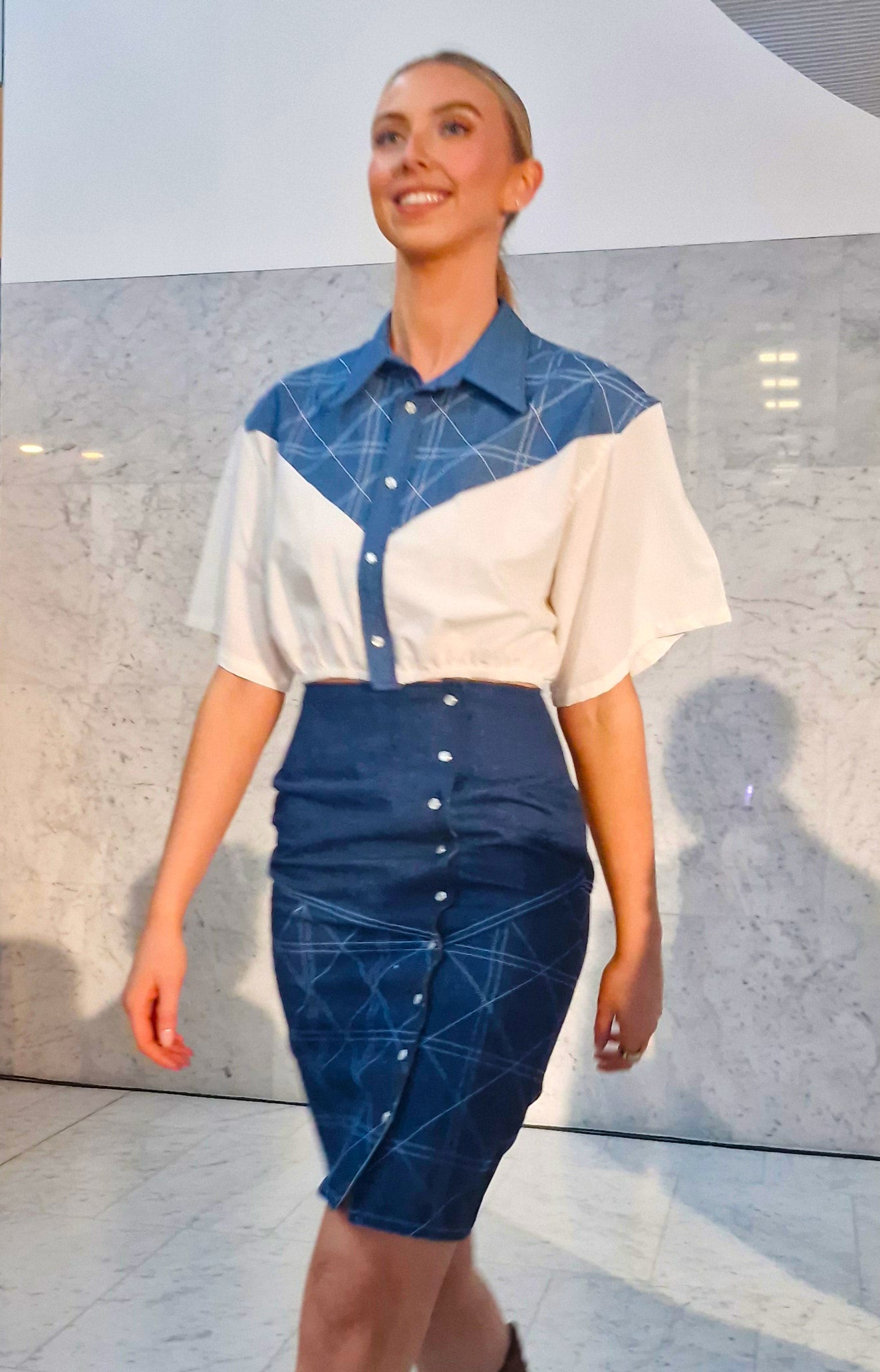 KenBob Embroidered Skirt
