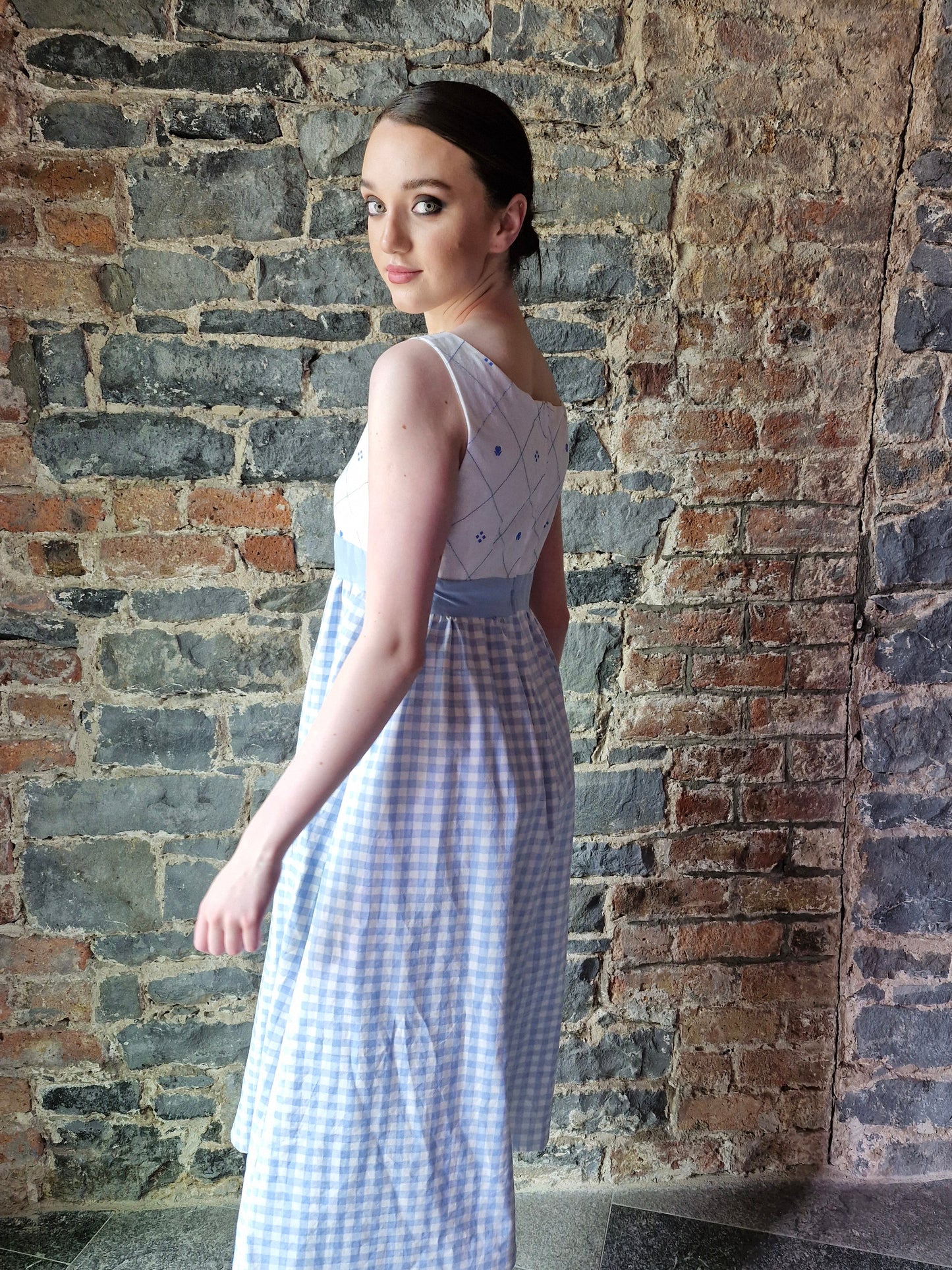 ONLY ONE Country Kitchen Gingham Dress