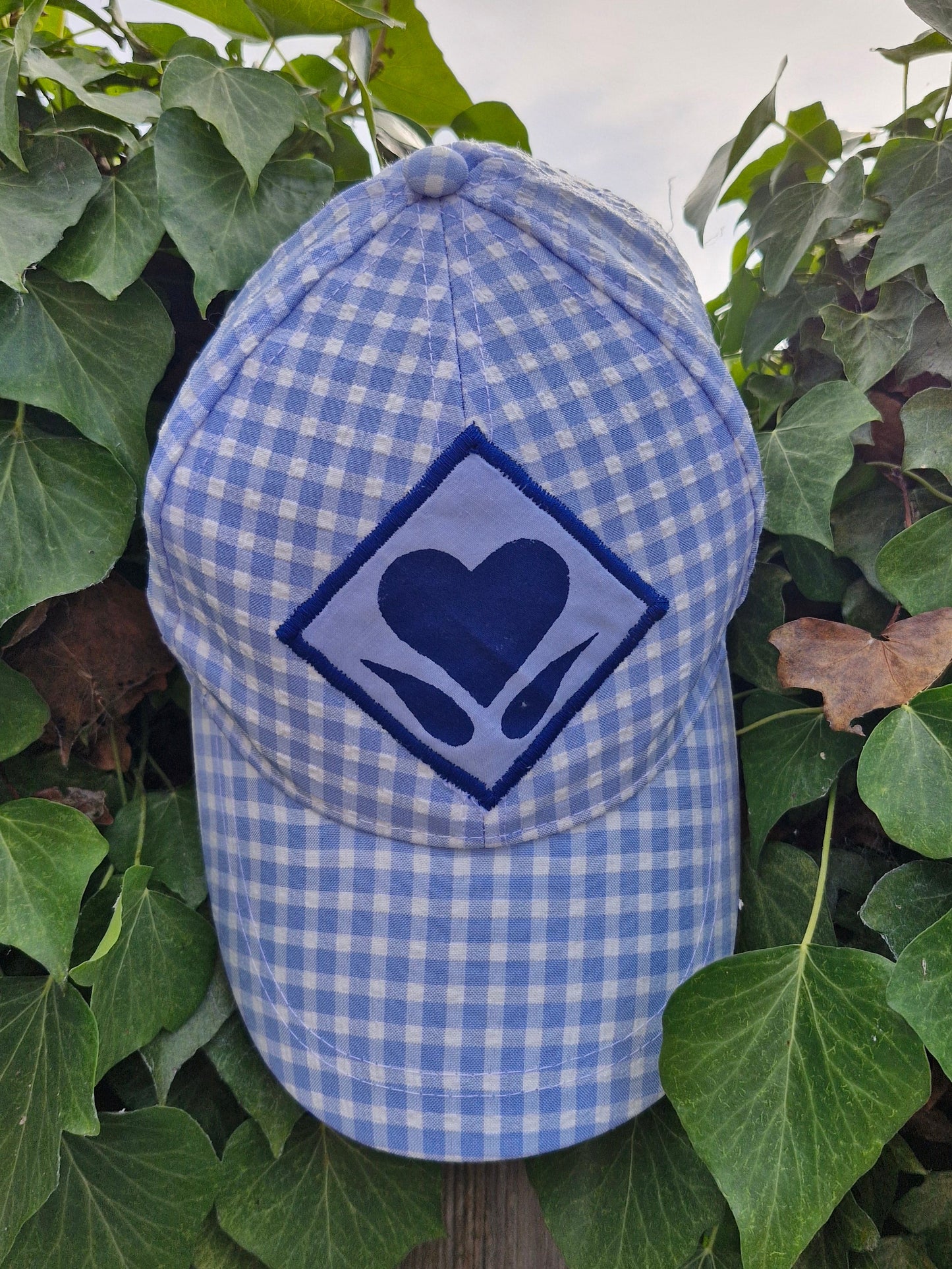 Limited Edition Gingham Baseball Cap- ONLY ONE