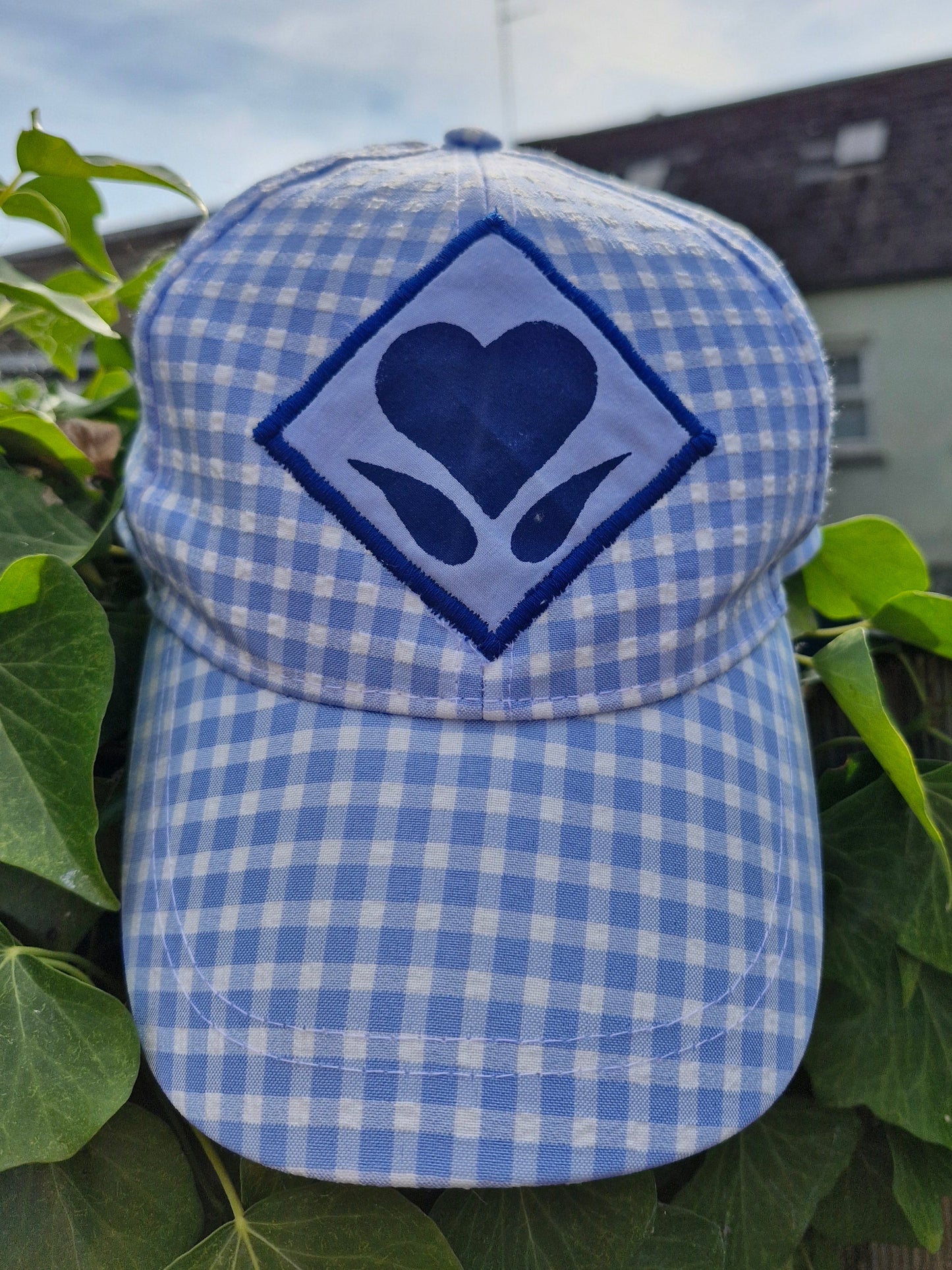 Limited Edition Gingham Baseball Cap- ONLY ONE