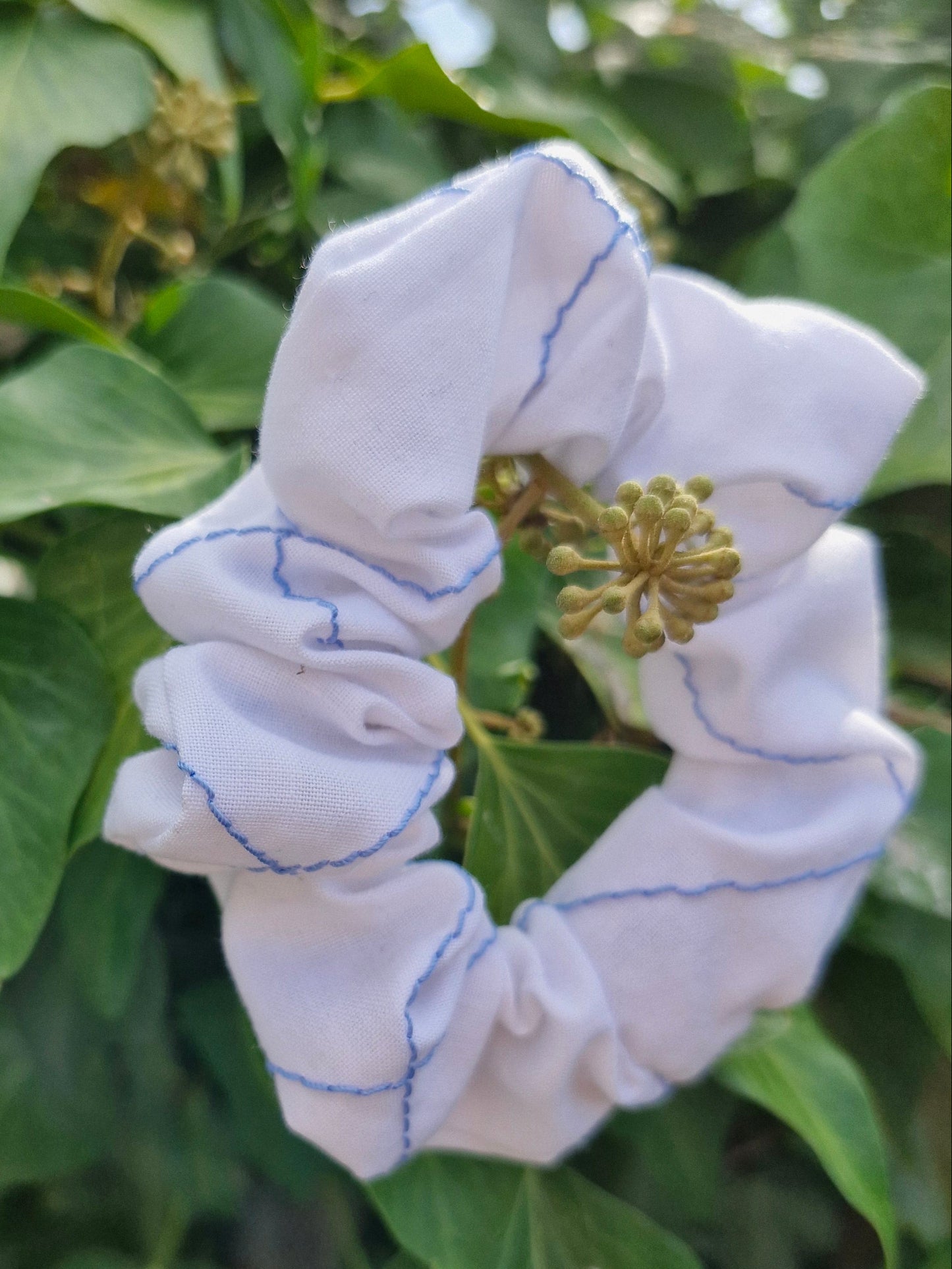 Limited Edition Embroidered Scrunchie