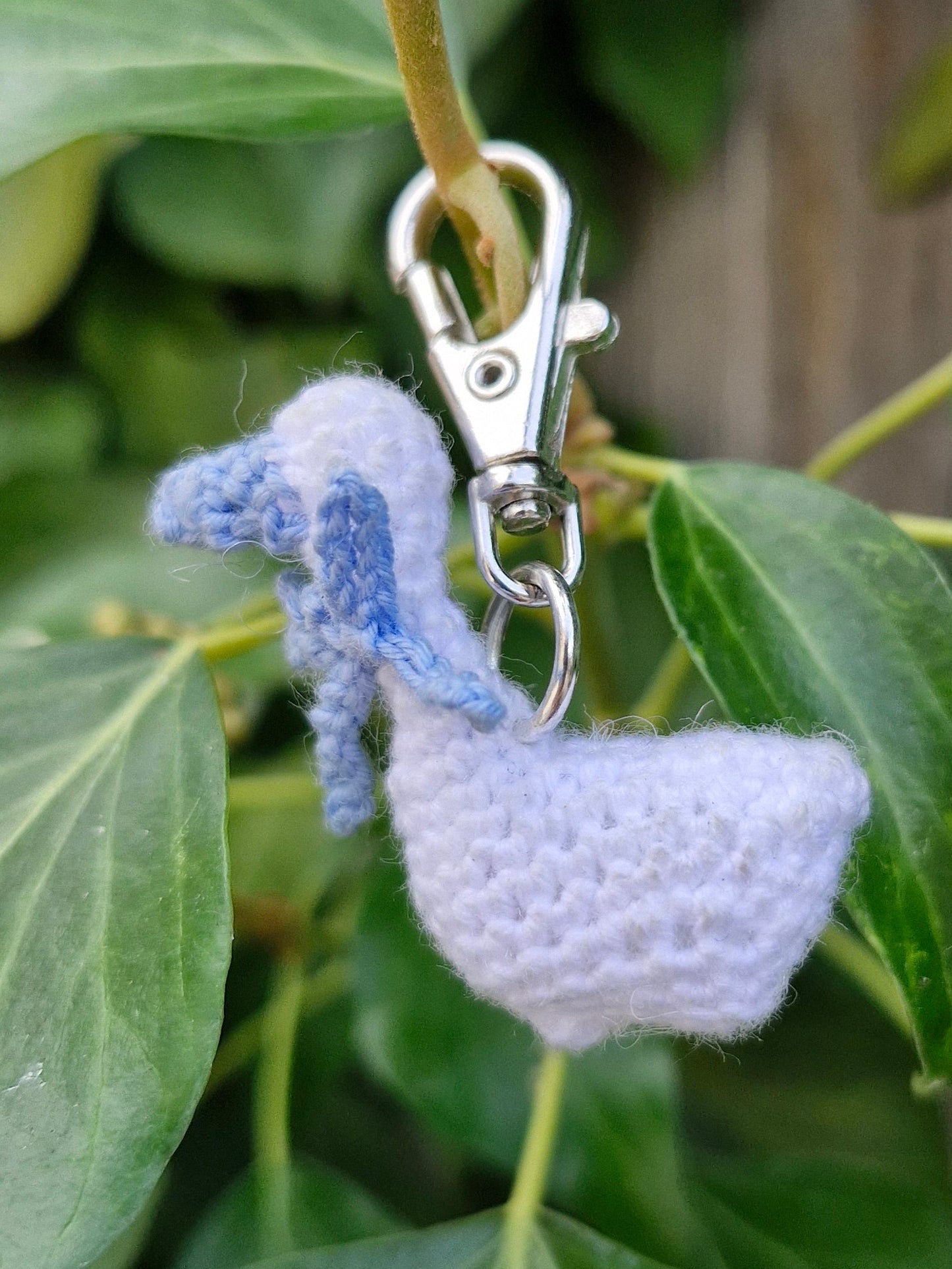 Limited Edition Crochet Kitch Goose Keychain