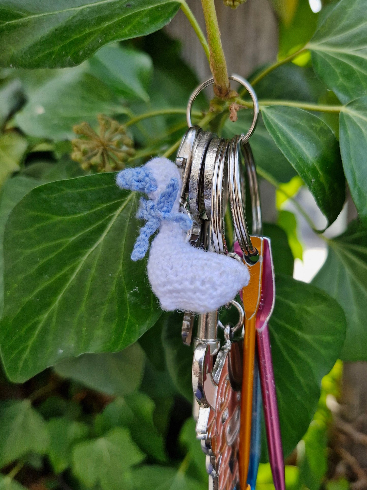 Limited Edition Crochet Kitch Goose Keychain