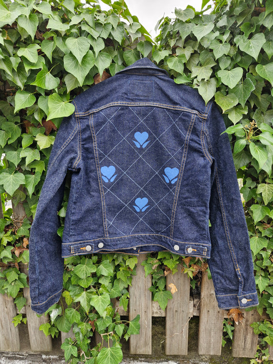 Country Kitchen Embroidered Denim Jacket
